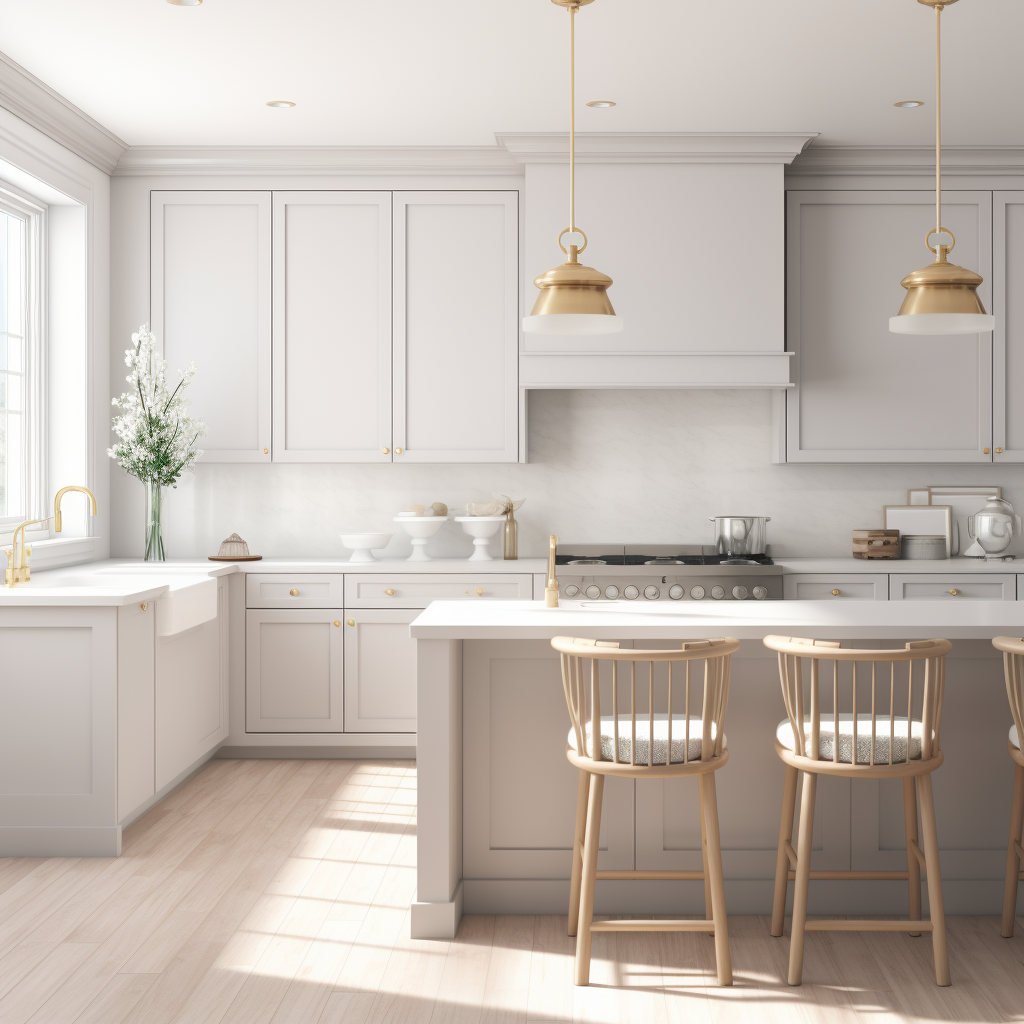 spotless kitchen after cleaning service