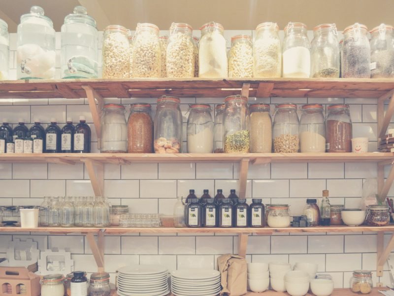 organized clean kitchen